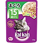 カルカン パウチ 15歳から まぐろ キャットフード 高齢猫用 70g×160袋 (ケース販売)