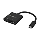 StarTech.com USB-C - DisplayPort変換アダプタ USB Power Delivery対応 4K/60Hz CDP2DPUCP