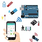 OSOYOO Arduino IoT スターター キット 物体に通信機能を持たせ 自動認識 制御 遠隔計測 モノのインターネット 開発電子部品キット (Arduino IoT Kit)