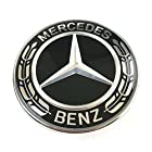 【Mercedes-Benz】メルセデス・ベンツ ローレルリース ボンネット エンブレム ブラック A0008171701 A0008171701