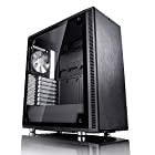 Fractal Design Define C, Black, Tempered Glass ミドルタワー型PCケース CS6889 FD-CA-DEF-C-BK-TG