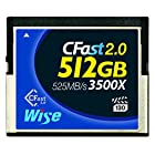 Wise CFast 2.0 メモリーカード 512GB