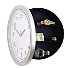 【BAZInGA】 シンプル 壁掛け 時計 コレクション 隠す SAFE CLOCK 小物入れ 収納 へそくり 隠し 金庫 (599, 1)