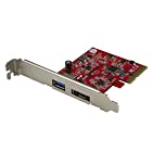 StarTech.com USB 3.1(10Gbps)+eSATA増設PCIeカード 1x USB-A/ 1x eSATA PEXUSB311A1E