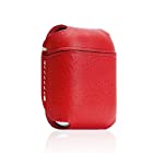 SLG Design AirPods ケース Minerva Box Leather Case レッド 本革 ミネルバボックス レザー Apple ワイヤレスイヤホン エアーポッズ専用【日本正規代理店品】 SD11849AP