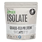 Choice GOLDEN ISOLATE (ゴールデンアイソレート) ホエイプロテイン プレーン 1kg [ 乳酸菌ブレンド/人工甘味料不使用 ] GMOフリー タンパク質摂取 グラスフェッド (アイソレート プロテイン/国内製造) WPI 飲