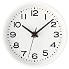 無印良品 アナログ時計・小(スタンド付) 掛置時計・ホワイト 15915217