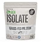 Choice GOLDEN ISOLATE (ゴールデンアイソレート) ホエイプロテイン 抹茶 1kg [ 有機抹茶使用/人工甘味料不使用 ] GMOフリー タンパク質摂取 グラスフェッド (アイソレート プロテイン/国内製造) WPI 天然甘味