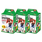 富士フィルム チェキフィルム instax mini 2パック品 JP2(20枚入り)×3個セット [60枚入]