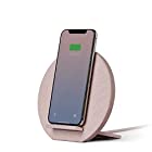 NATIVE UNION DOCK Wireless Charger Stand 10W 多用途 高速 ワイヤレス充電スタンド Qi認証 - iPhone 11/11 Pro/11 Pro Max対応 (ローズ)