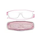 老眼鏡 コンパクトグラス2 nannini リーディンググラス 男性用 女性用 メンズ レディース シニアグラス 全12色(＋1.00,ローズクオーツ)