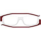 老眼鏡 コンパクトグラス2 nannini リーディンググラス 男性用 女性用 メンズ レディース シニアグラス 全12色(＋1.00,レッド)