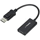 StarTech.com DisplayPort - HDMI 変換アダプタ HDR対応 4K/60Hz ディスプレイポート(オス) - HDMI(メス) DP2HD4K60H