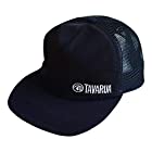 TAVARUA(タバルア) ソフト ブリム キャップ TM1503 (BLACK, FREE（59cm）)