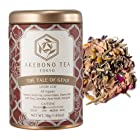 AKEBONO TEA (アケボノティー) テイル オブ ゲンジ 30g 缶 茶葉 オーガニック 有機 低カフェイン 日本茶 緑茶 国産 静岡 煎茶 ハーブティー 紅茶 ブランド 高級 おしゃれ かわいい ギフト