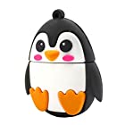Aneew 16GBペンドライブ漫画動物ペンギンUSBフラッシュドライブメモリサムスティック (16GB, ペンギン)