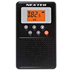 エフ・アール・シー NEXTEC 防災ラジオ ブラック 防災同報無線受信 NX-W109RD(W)