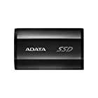 ADATA SE800 512GB IP68 頑丈 - 最大1000 MB/s - SuperSpeed USB 3.2 Gen 2 USB-C 外付けポータブルSSD ブラック (ASE800-512GU32G2-CBK)