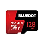 BLUEDOT microSDXCカード (128GB, スピードクラスU3/V30対応)