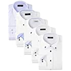 [アトリエサンロクゴ] ワイシャツ 5枚セット おまかせセット イージーケア 形態安定 長袖Yシャツ メンズ val-fux-5fix val5fix-long 日本 LL (日本サイズ2L相当)