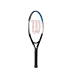 Wilson(ウイルソン) 硬式 テニスラケット [ガット張り上げ済] Jrモデル ULTRA JR RKT 17(ジュニア ラケット ウルトラ 17) 17 ブラック/ブルー WR050010H