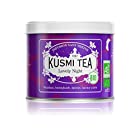 KUSMI TEA クスミティー ラブリーナイト 100g缶 オーガニック 有機JAS認証 ハーブティー ルイボスティー [正規輸入品]