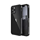 【RAPTIC】 iPhone12Pro Max 対応 ケース 米軍 MIL 規格 取得 携帯ケース 耐衝撃 クリア アルミ × PC × TPU 衝撃 吸収 透明 ハード カバー 対衝撃 スマホケース [ iPhone 12 Pro Max ア