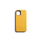 Bellroy Premium Slim Leather Phone Case（iPhone 12用） - Lemon