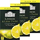 AHMAD TEA ( アーマッドティー ) レモン&ライム ティーバッグ 20袋 ×3個 [ 英国ブランド 個包装 ]