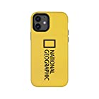 [National Geographic 公式ライセンス品] iPhone 12 mini ケース 二重構造 [ 岩肌 特殊コーティング ハイブリッド 耐衝撃 Qi充電 ワイヤレス充電 アイフォン 12 ミニ カバー ] ナショナル ジオグラフィ