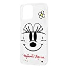 iPhone 12 Pro Max 『ディズニーキャラクター』/ハイブリッドケース カバー Clear Pop 傷に強い ２H ストラップホール付き/『ミニーマウス』