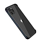 iPhone12 mini ケース/カバー アルミ バンパー かっこいい アルミサイドバンパー アップル アイフォン12ミニ おしゃれ スマフォ スマホ スマートフォンケース/カバー[iPhone 12 mini(ブルー)]