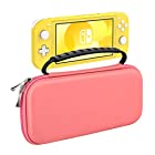 Nintendo Switch Lite ケース ATiC ニンテンドー スイッチライト キャリングケース 収納バッグ EVA素材 耐衝撃 全面保護 軽量 Nintendo Switch Liteコンソール /付属品 /10枚ゲームカード収納 持