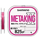 シマノ(SHIMANO) メタルライン メタキングII 2021 LG-A21U ピンク 21m 鮎