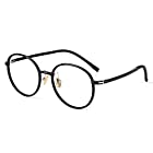 老眼鏡 PC眼鏡 おしゃれ UVカット 手作り 国産 カジュアル ブルーライトカット べっ甲柄 型番：8211 (ブラック, 3.00)