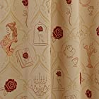 Disney(ディズニー) 美女と野獣 ベル2級遮光 遮熱カーテン 2枚組 幅100×200cm丈 SB-560-D