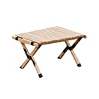 S'more Woodi Roll Table キャンプ テーブル ウッドロールテーブル 木製 アウトドア テーブル 折りたたみ テーブル レジャーテーブル ピクニックテーブル アウトドアテーブル 天板を丸めてコンパクト収納 (60cm)