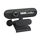 DMM.make Webカメラ ウェブカメラ DKS-CAM2 USB接続 フルHD1080P 200万画素 30fps マイク内蔵 自動補正 プライバシーカバー付き