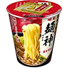 明星 麺神カップ 濃香醤油 100g×12個