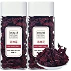 DOZO バラの花 洛神花（ハイビスカス茶）140g (70g*2) 特級?瑰茄 花茶 女性にとても人気があります ノンカフェイン 自然栽培 無添加 養生茶 ギフト