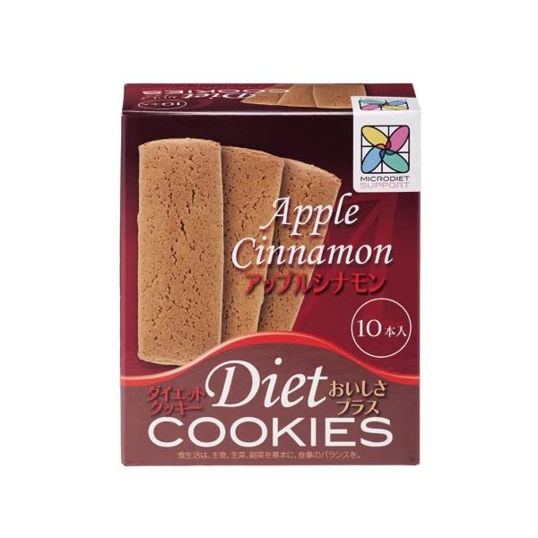 ダイエットクッキーおいしさプラス アップルシナモン 1箱
