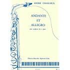 シャイユー : アンダンテとアレグロ (サクソフォン、ピアノ) ルデュック出版