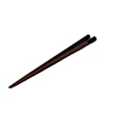 NARUMI(ナルミ) クラウンキッズ[日本製こども用食器] こどものおはし（黒・19cm） 木製　漆仕上 KW596-1