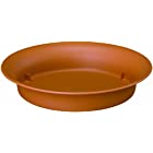 大和プラスチック 鉢皿ノア 10号 φ300×H55 ブラウン