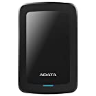 ADATA HV300 外付け ポータブル HDD 2TB AHV300-2TU31-CBK ブラック