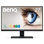 BenQ モニター ディスプレイ GW2780 27インチ/IPS/ノングレア/フレームレス/ブルーライト軽減/輝度自動調整B.I.技術搭載/D-sub/HDMI1.4/DP1.2/スピーカー