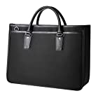 [グレヴィオ] 一流の鞄職人が作る ビジネスバッグ 就活バッグ リクルートバッグ 大容量 自立 出張 メンズ A4 ブラック