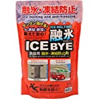 紀陽除虫菊 融雪剤 アイスバイ (680g / 家庭用融雪剤) 融氷 凍結防止剤 塩化カルシウム