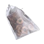 LUCKYBEE 100個 使い捨て空の袋 10*15 ラインティーバッグ不織布圧送 抽出空の ティーバッグ袋