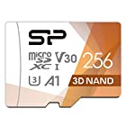 シリコンパワー microSD カード 256GB class10 UHS-1 U3 対応 最大読込100MB/s 4K対応 Nintendo Switch 動作確認済 3D Nand